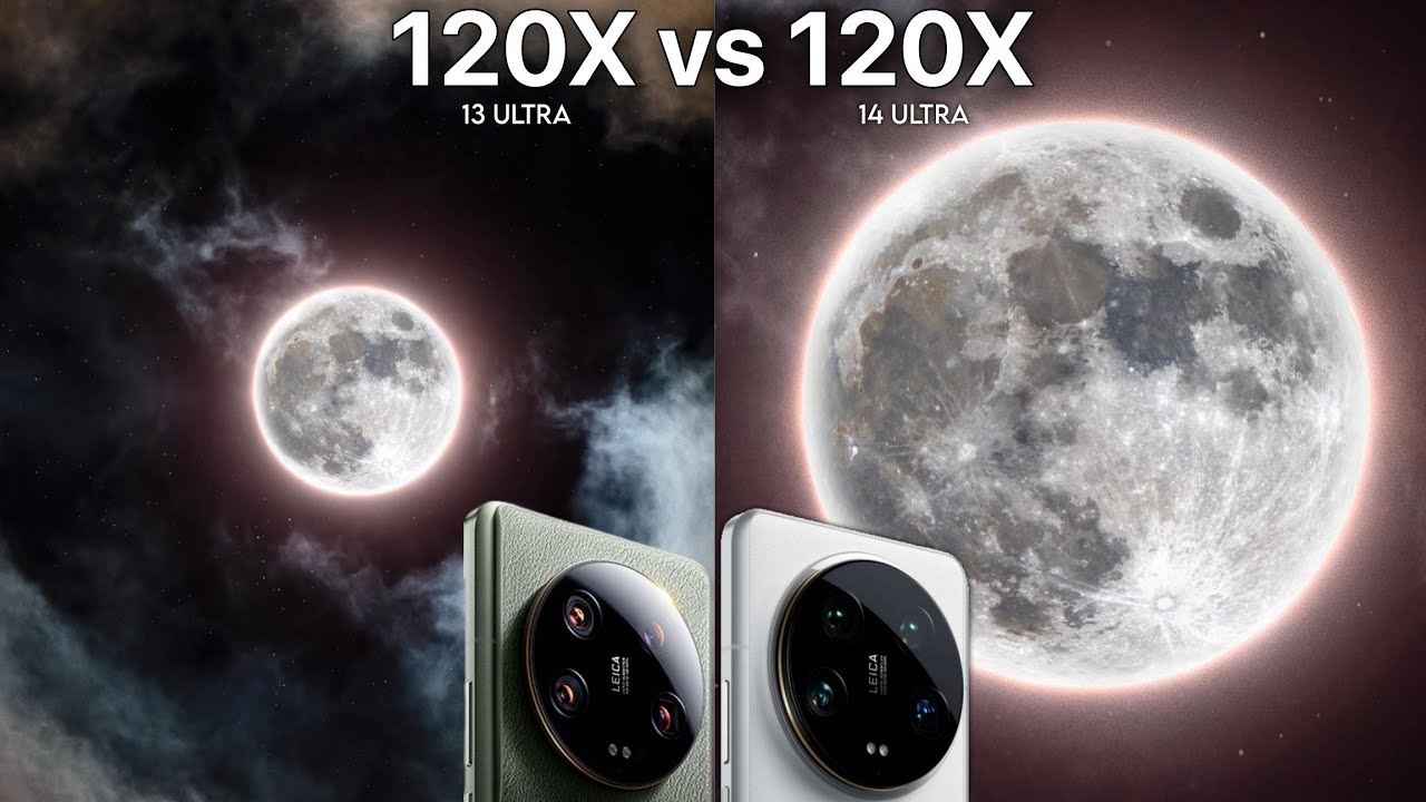 Сравнение производительности Xiaomi 14 Ultra и Xiaomi 13 Ultra в режиме Live Zoom.