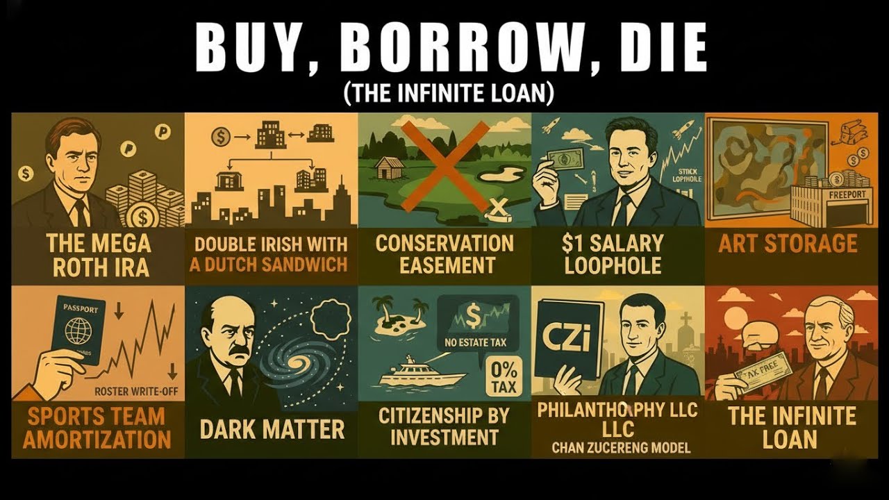 10 'Legal' Loopholes Billionaires Use To Pay LESS Tax Than You