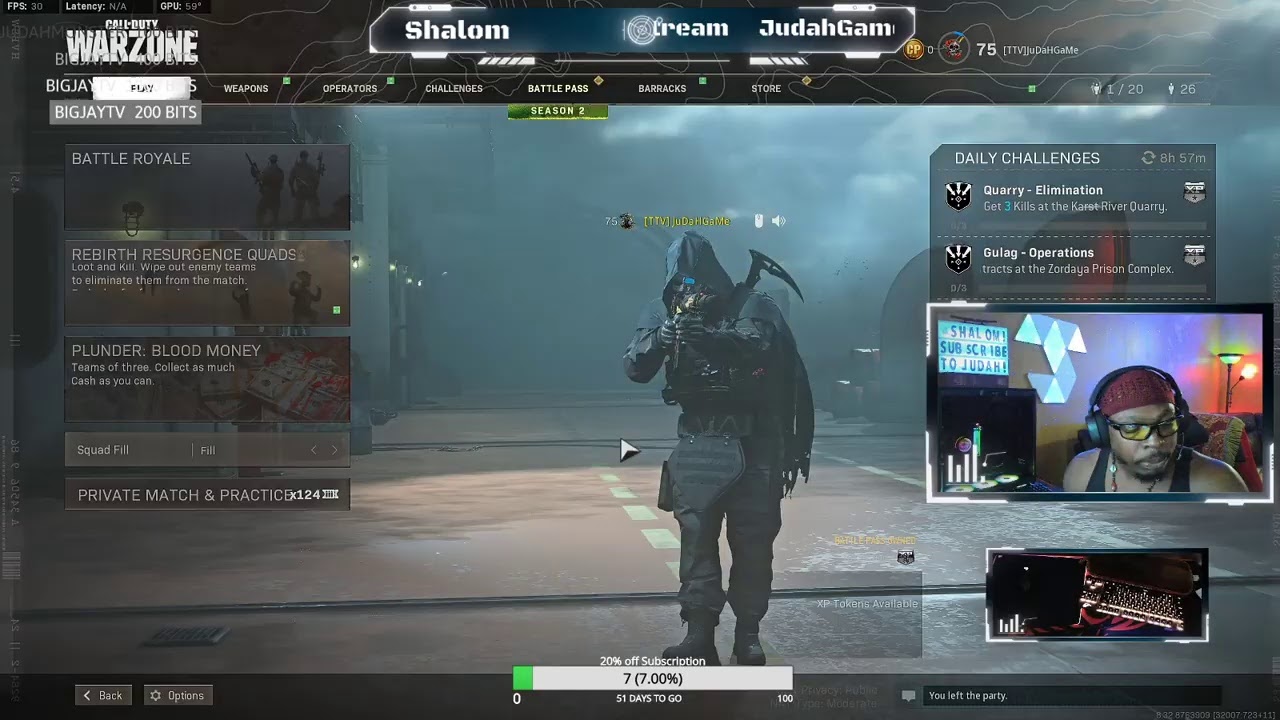 SUPER CHARGED REACTIVE BUNDLE | COD BLACK OPS WARZONE+REBIRTH [1440P 165FPS PC ULTRA MSi 3080]