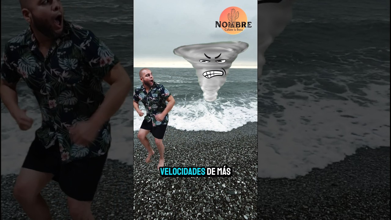 Que es y como se forma una tromba marina?#tromba #marina #oceano #shorts #video