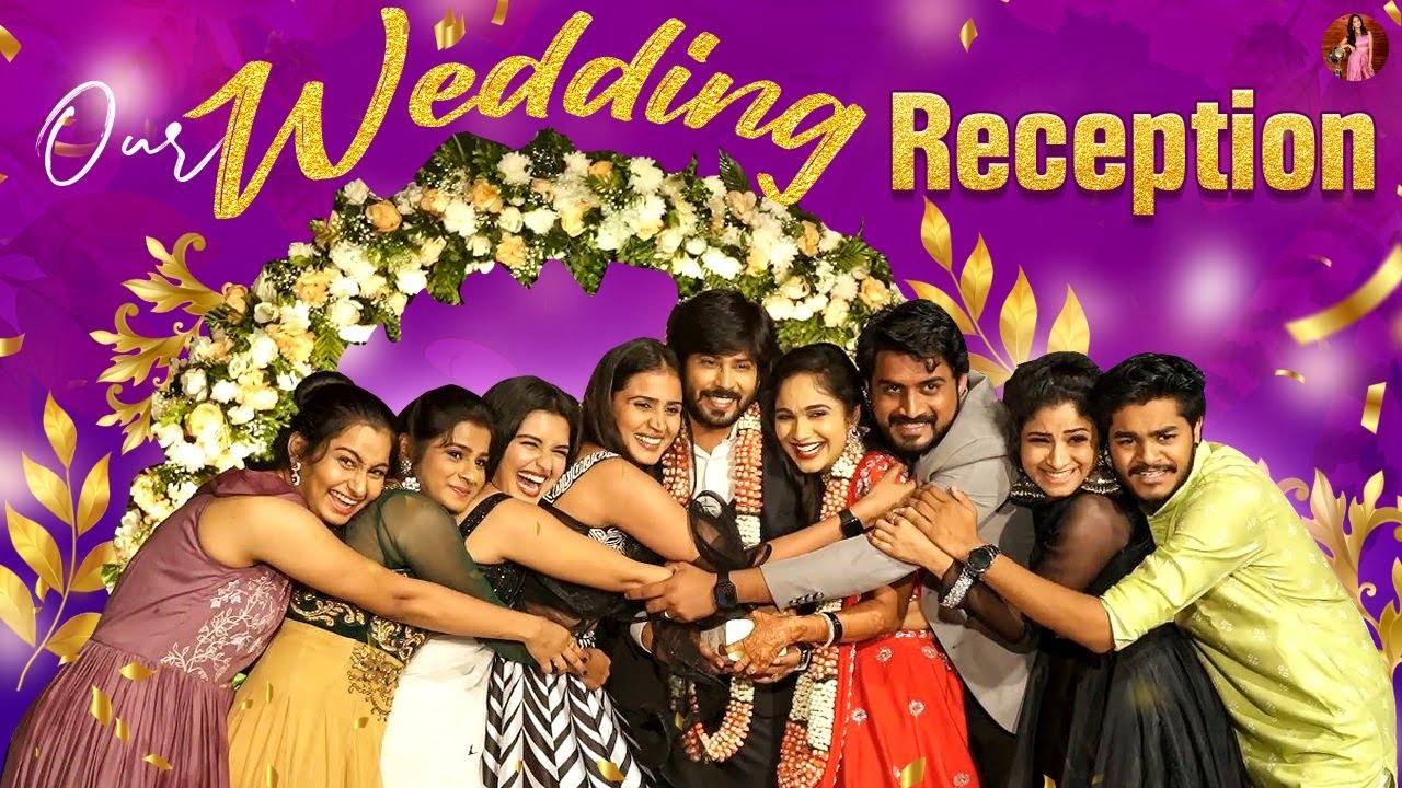 Our Wedding Reception |  Amardeep Chowdary  ❤️ Tejaswini Gowda