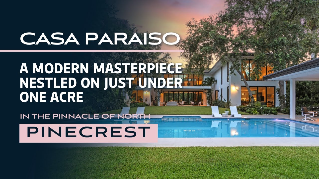 Casa Paraiso | 8875 SW 61st Ct, Pinecrest, FL 33156