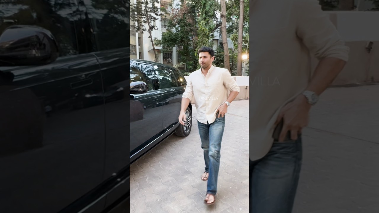 Aditya Roy Kapur At Ayan Mukerji's FATHER Deb Mukherjee's PRAYER MEET | #shorts #bollywood #trending