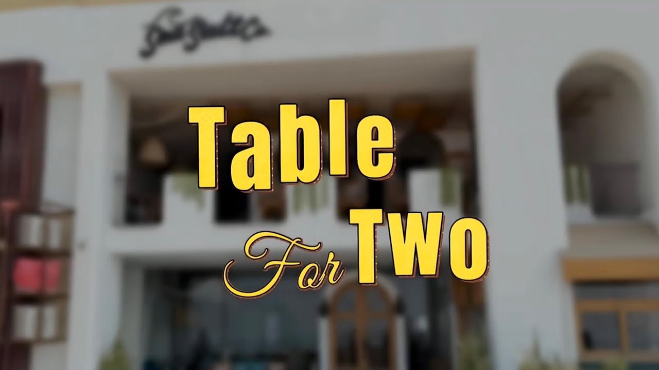 Table For Two ( Preliminary Task AS-Level Media Studies)