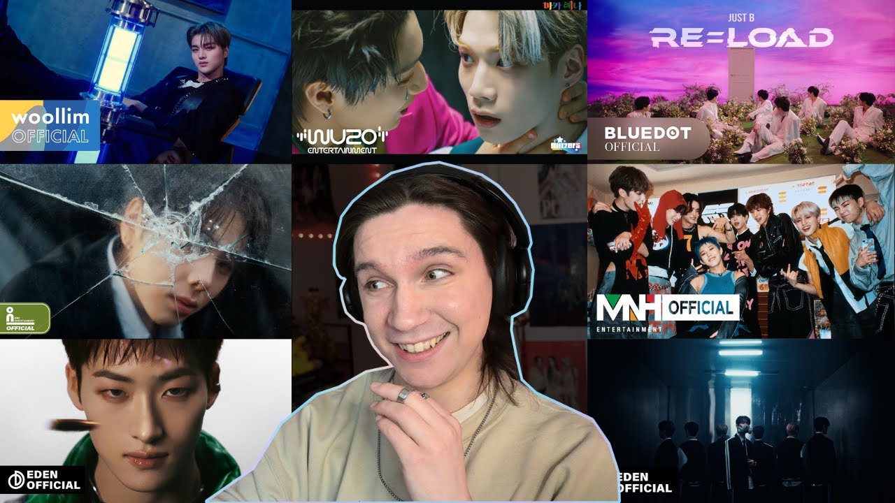 DANCER REACTS TO K-POP [First Time Edition!] | DRIPPIN, BLITZERS, 8TURN, WEi, JUST B, & ALL(H)OURS