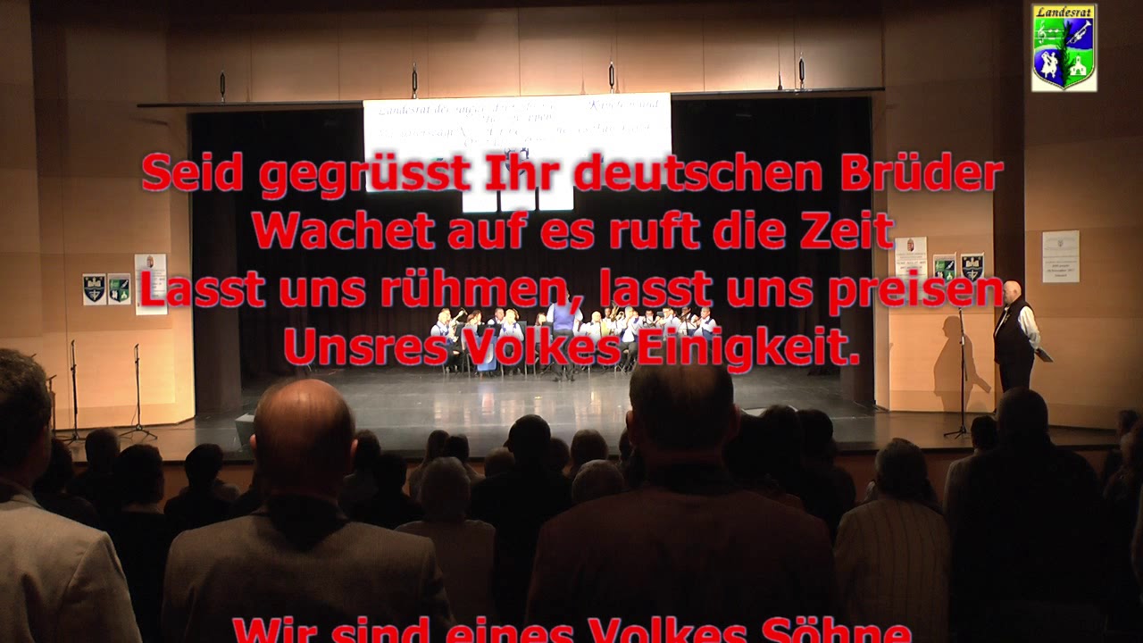 UNGARNDEUTSCHE  HYMNE MIT TEXT 2017 SEKSARD