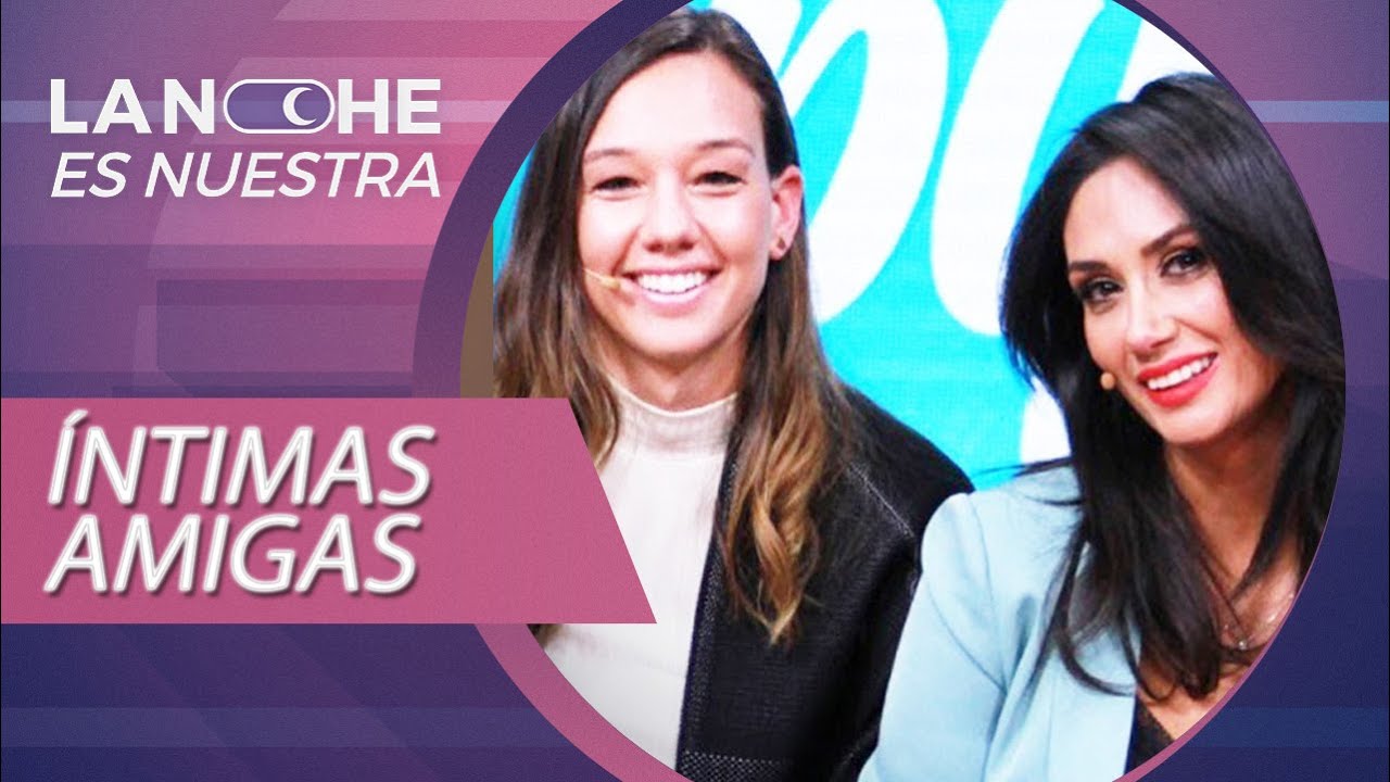 Pamela D&iacute;az sali&oacute; a carretear con Tiane Endler ⚽🎉 - La Noche es Nuestra