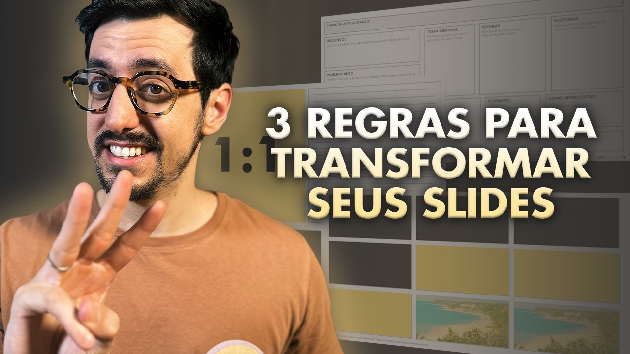 3 REGRAS do MINIMIZA para voc&ecirc; elevar o n&iacute;vel das suas apresenta&ccedil;&otilde;es de slides