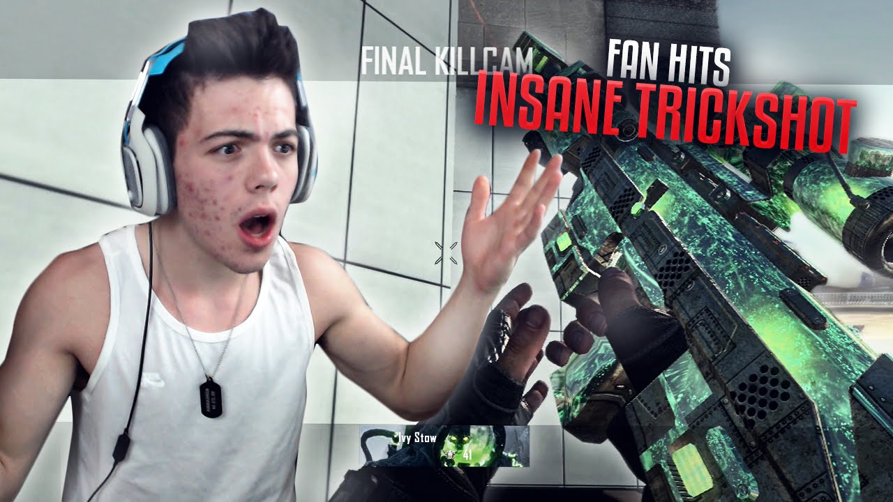 FAN HITS SICK TRICKSHOT!