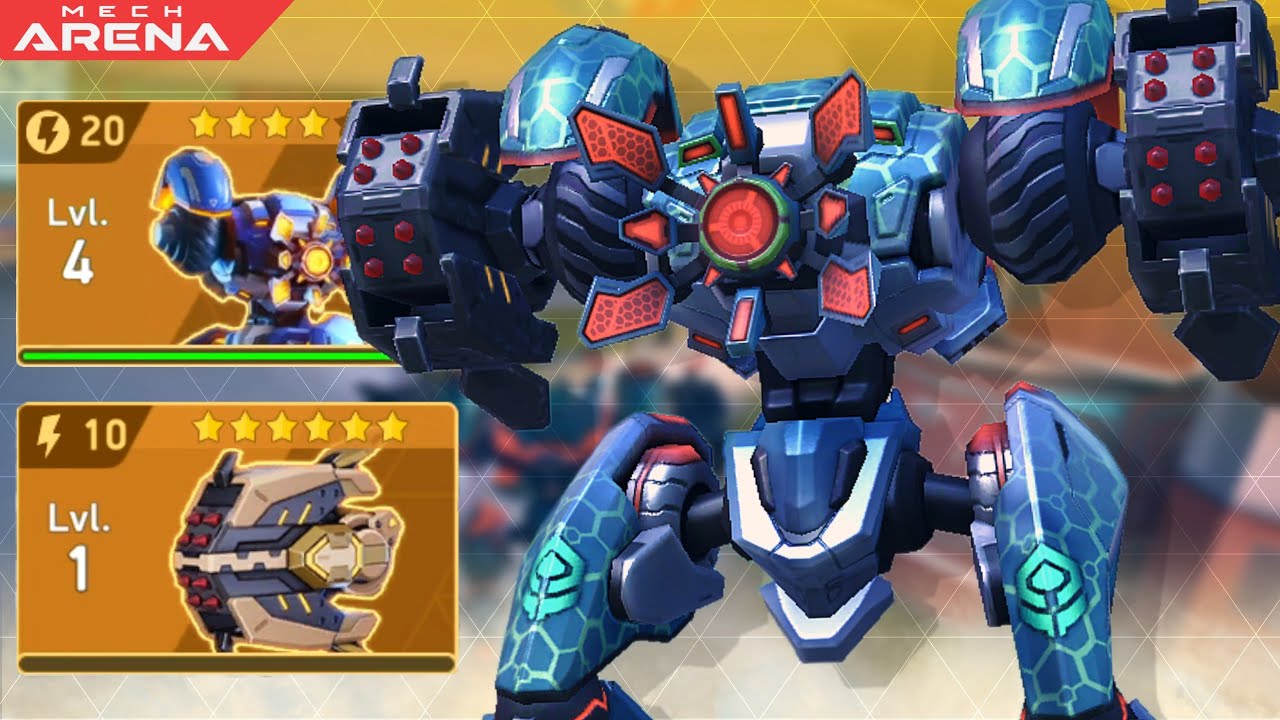 Mimicker + Storm Rack 10 | Surprising them with This Build! | Mech Arena