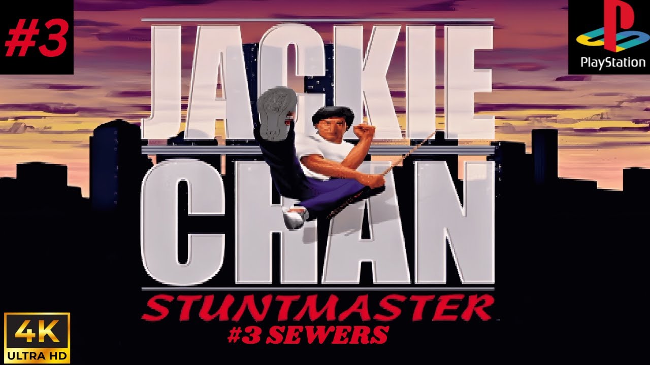 Jackie Chan Stuntmaster PS1 – Sewers Gameplay (Part 3) | Dark & Dangerous!