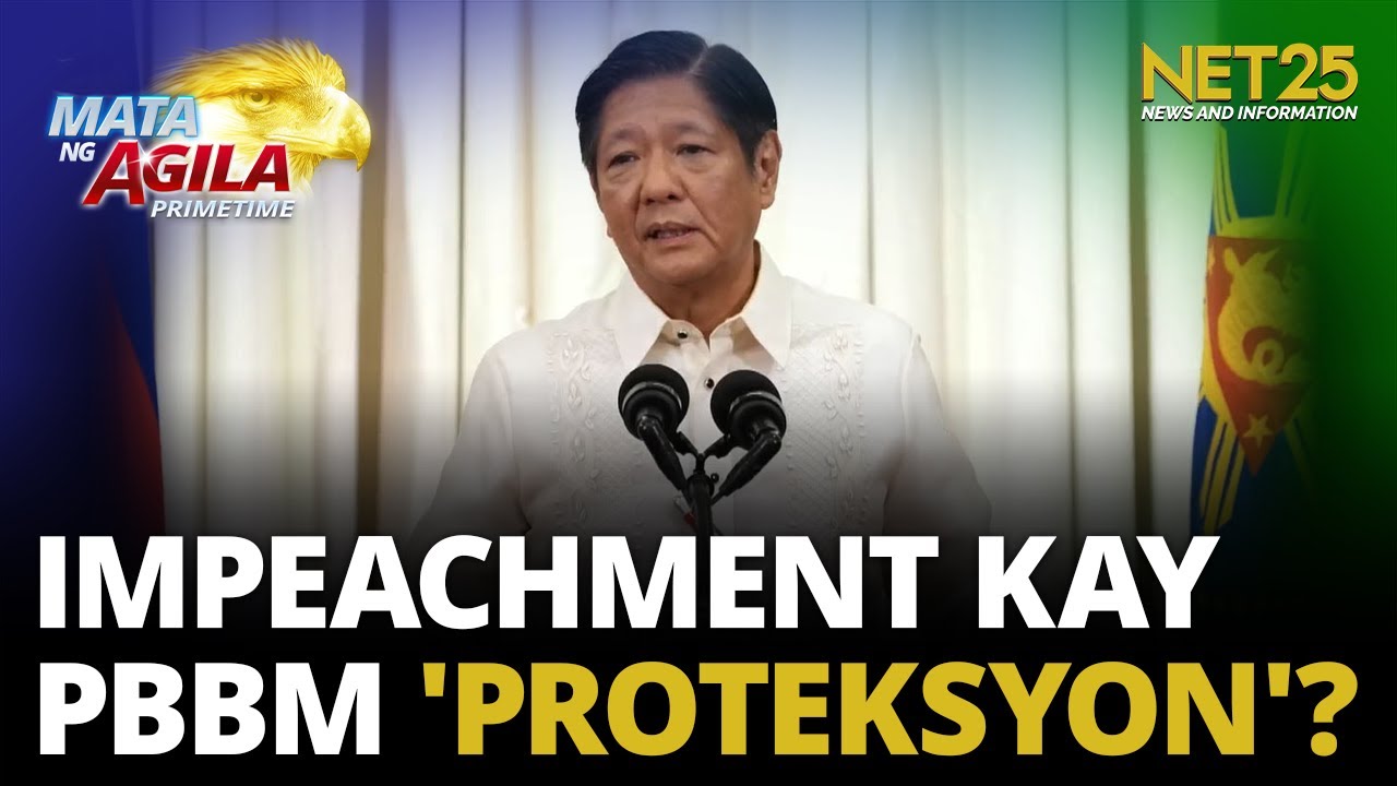 Unang impeachment kay PBBM, proteksiyon umano — Prof. Tiquia