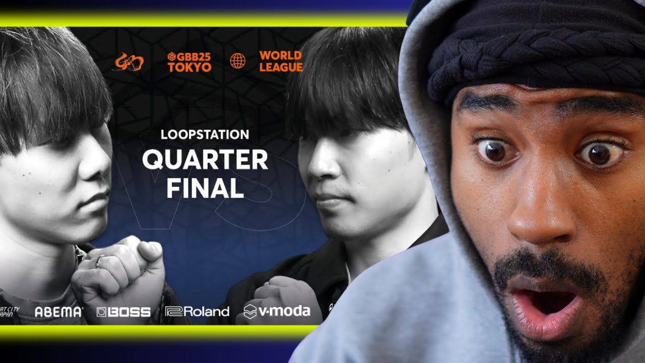 K Dre Reacts to JUNNO 🇯🇵 vs MAHIRO 🇯🇵 | GBB25: BOSS Loopstation | Quarter Final