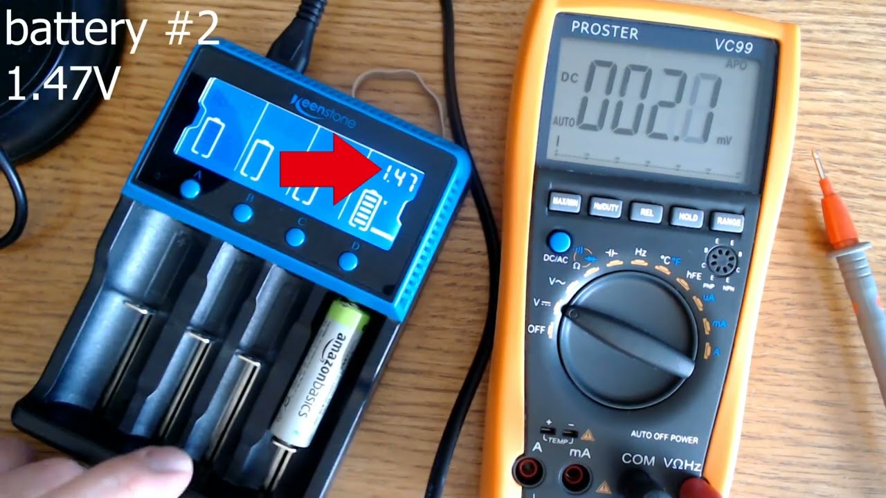 Testing The Keenstone HD LCD Smart Universal Lithium Battery Charger After 2 Years