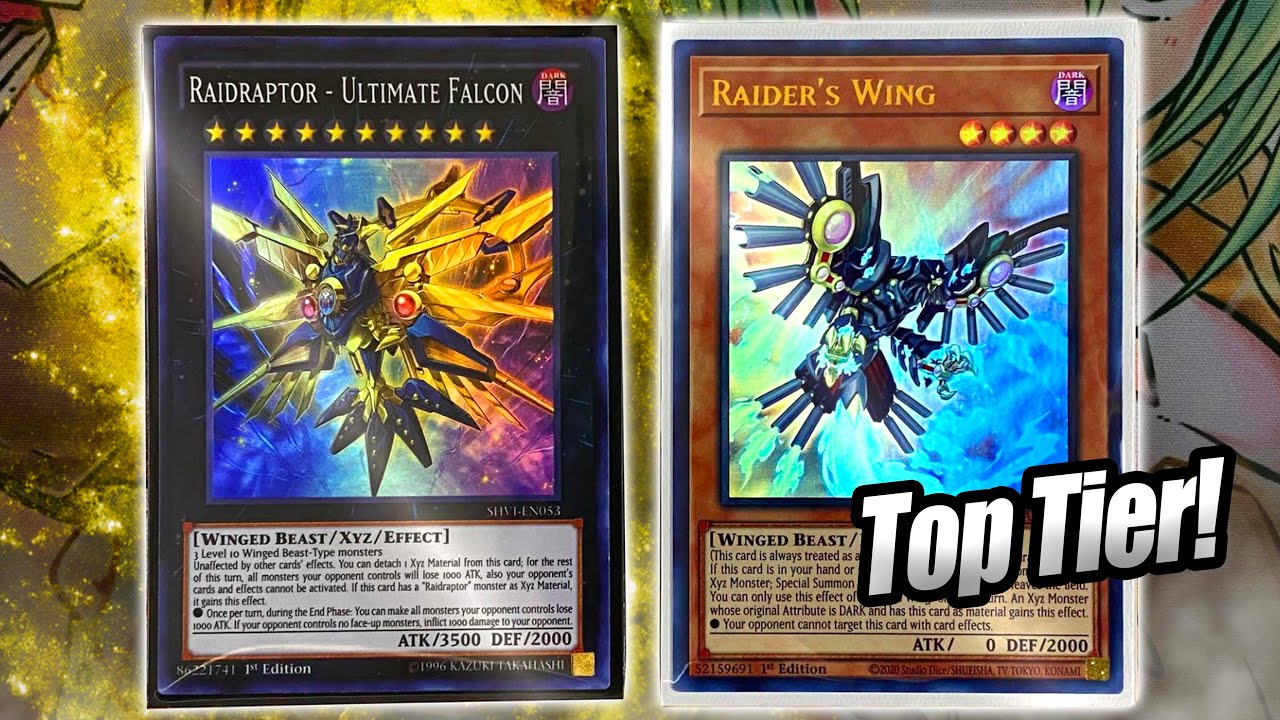 Yu-Gi-Oh! THE BEST! NEW TOP TIER RAIDRAPTOR DECK PROFILE 2020 + INSANE COMBOs! (Post Phantom Rage)
