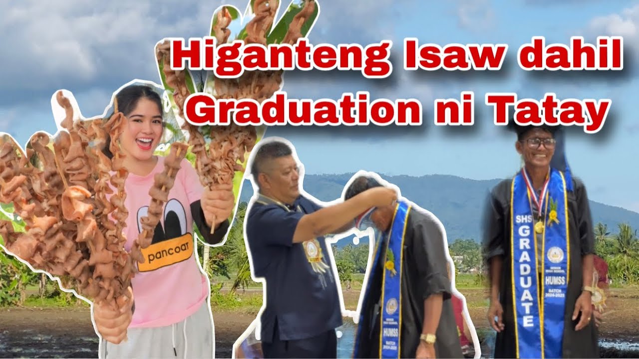 Nagluto kami ng higanteng isaw | Graduation day ni Tatay | Ka Mangyan Vlogs