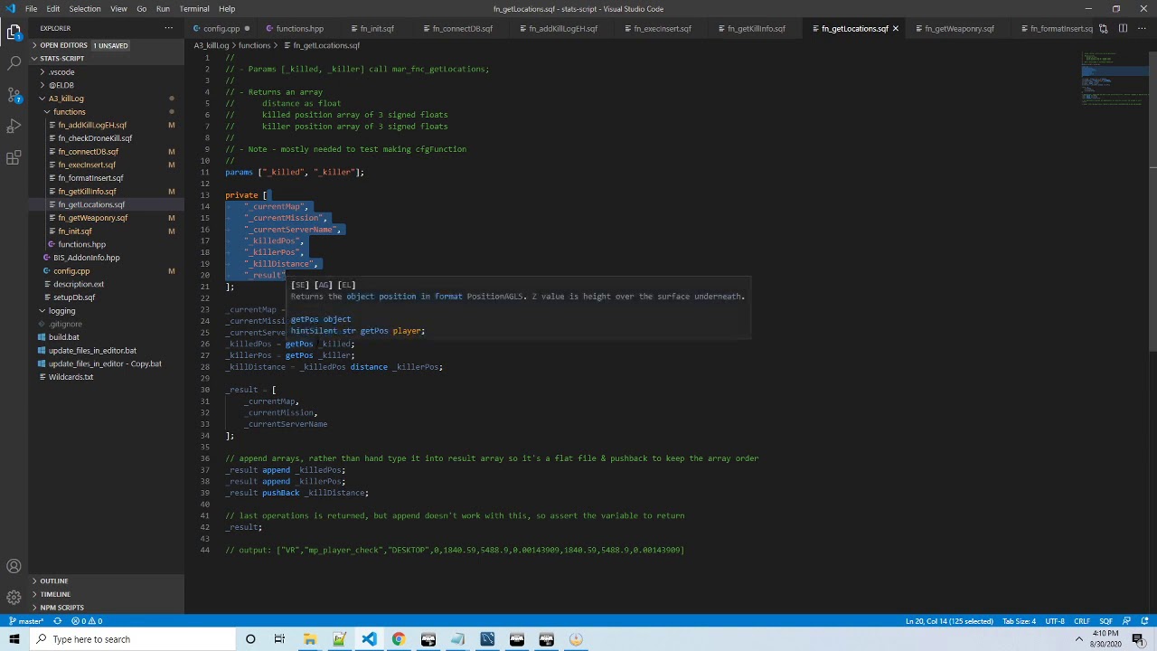 Event Logger DB (ELDB) Tool - workflow explanation
