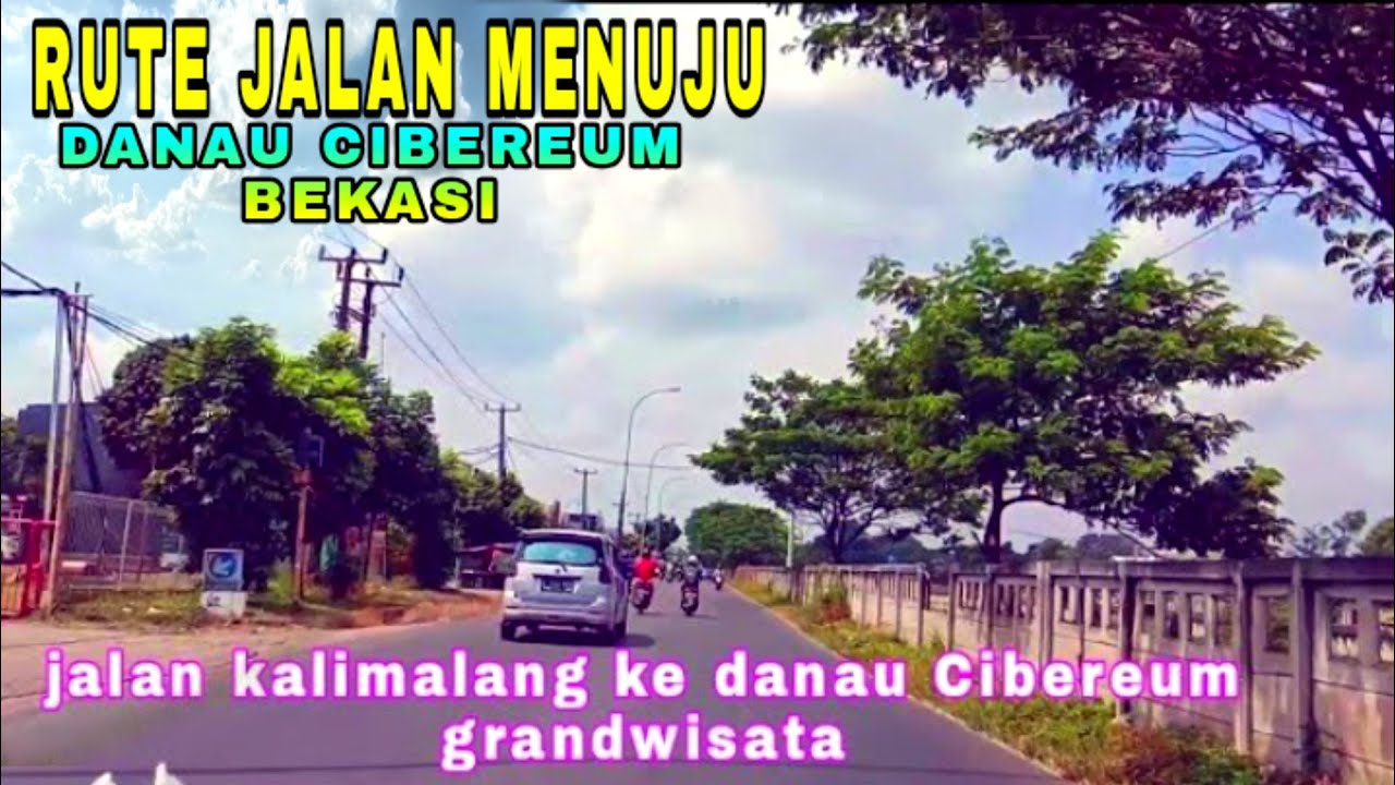 MOTOR VLOG, SUNMORI MENUJU DANAU CIBEREUM GRAND WISATA BEKASI