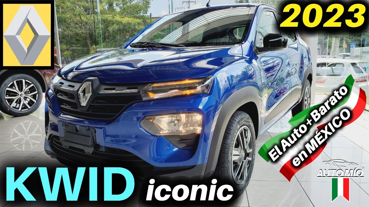 💙 NUEVA Renault KWID ICONIC TM 2023 | TODOS Los DETALLES | Ficha T&eacute;cnica 👍🏼