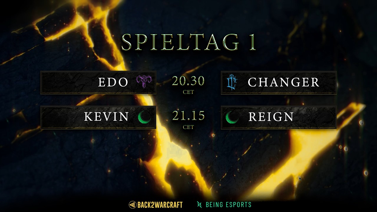 SAISONSTART 🏆 Kevin vs ReiGn + Edo vs Changer || WC3 DACH INFERNO || !Div2 !Infernofinals