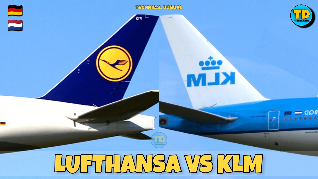 Lufthansa Vs KLM Royal Dutch Airlines Comparison 2022! 🇩🇪 Vs 🇳🇱
