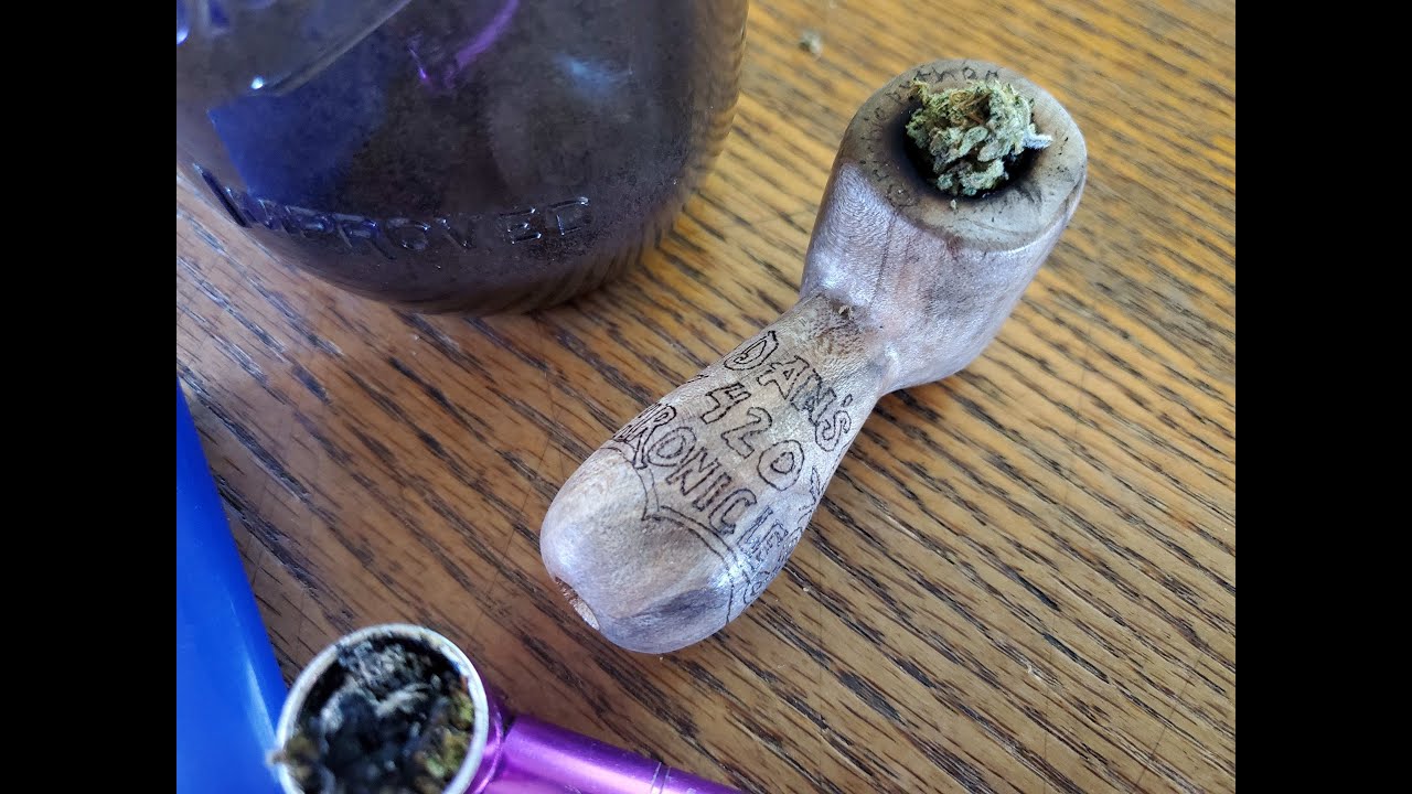 Dan's 420 Chronicles - Custom Hand Made 420 Wood Pipes - For Sale $30