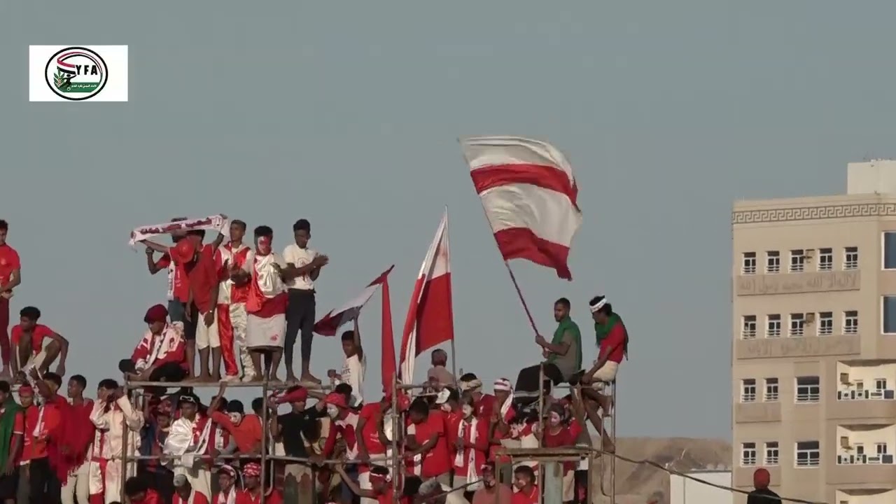 لقطات من مباراة الذهاب المربع الذهبي لأندية الدرجة الأولى لكرة القدم بين شعب حضرموت وأهلي صنعاء