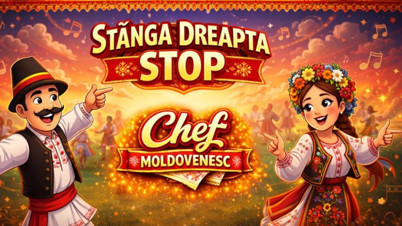 Chef Moldovenesc 🔥 Stânga, Dreapta, Stop (Official Audio)