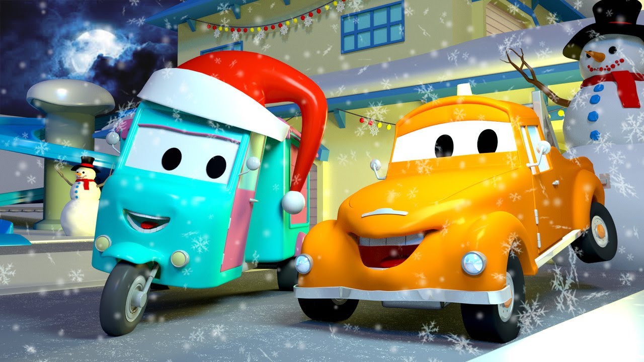 Tom truk derek 🚗  Carrie dan Permen Tongkat - truk kartun untuk anak-anak l Indonesian Cartoons