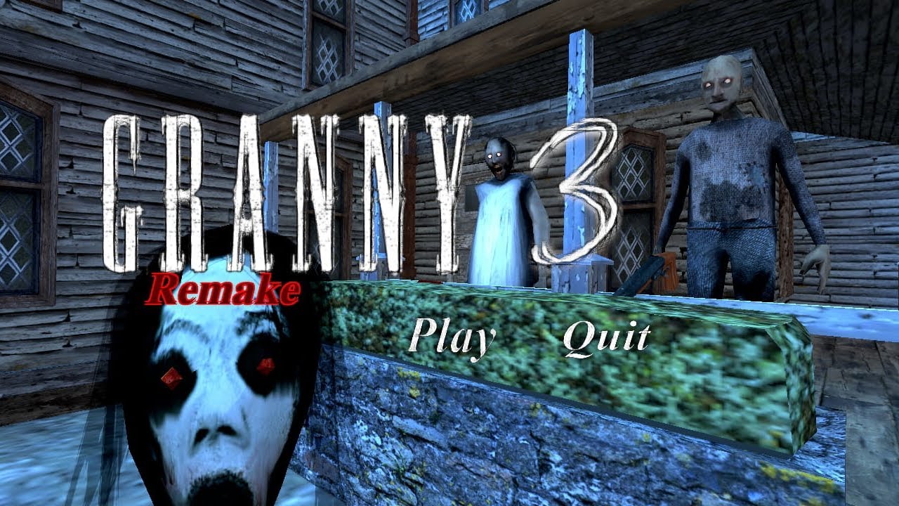 All Chase Music Test + Easy Mode In Granny 3 Remake New Update v0.9.0 With Weapon Slingshot 