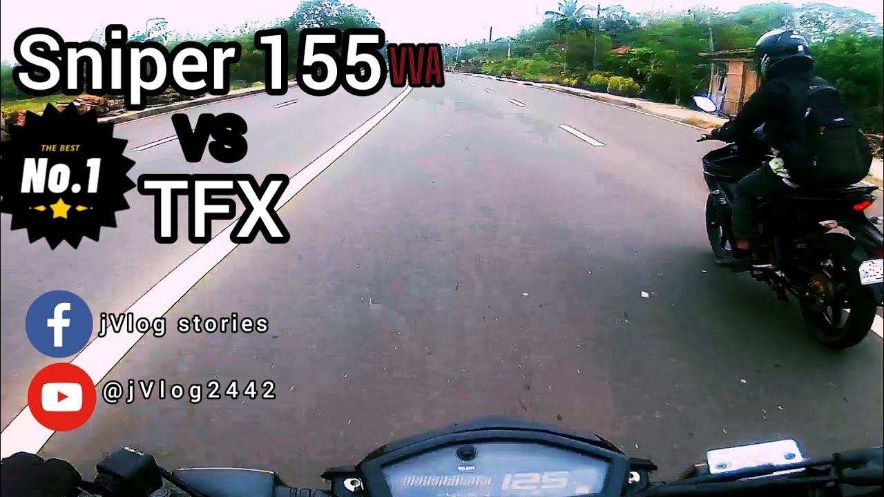 Yamaha TFX vs Yamaha Sniper 155 || Daily drive POV