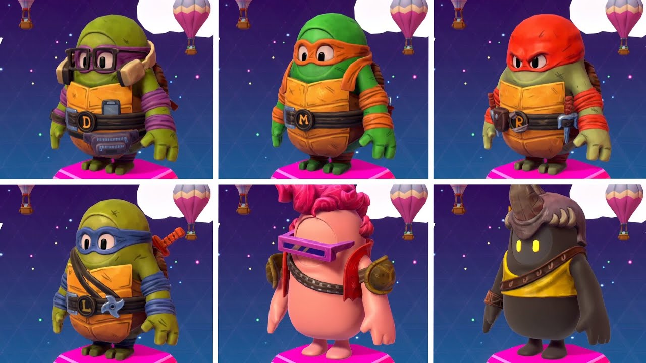 Fall Guys #3 *Teenage Mutant Ninja Turtles* (PC)(No Commentary)