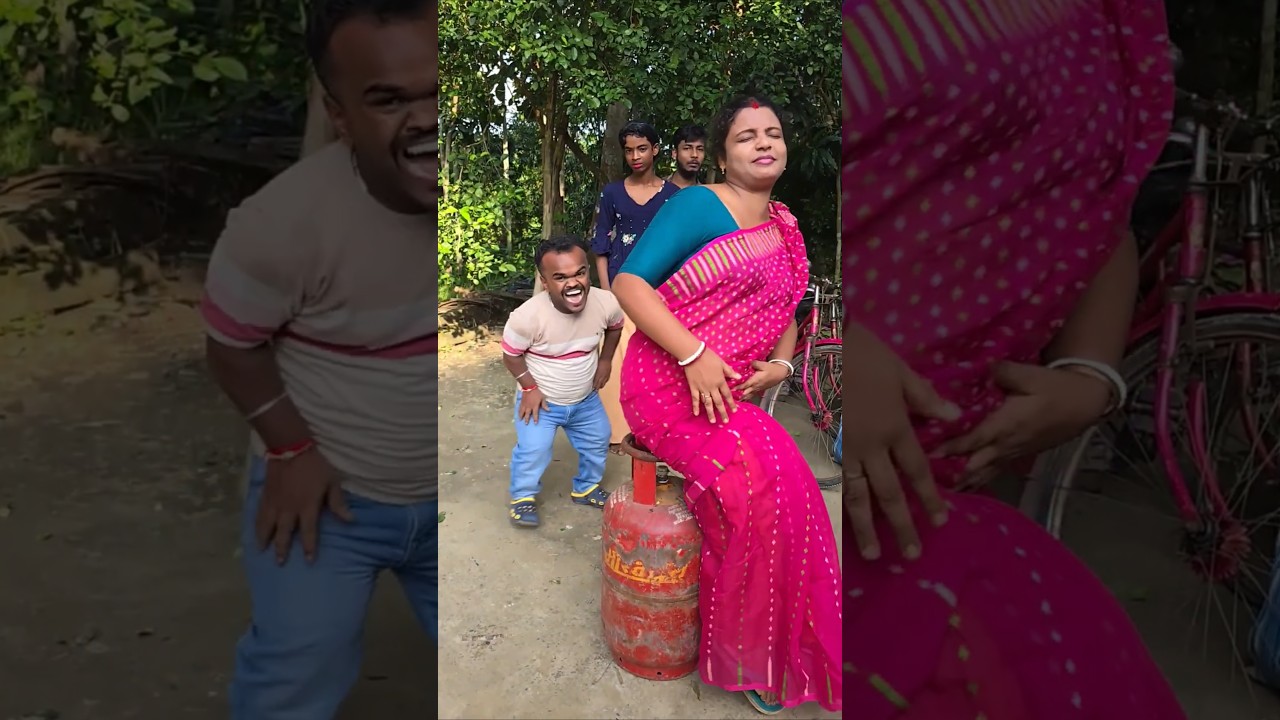 Gas Cylinder bharane ki competition..😜🤣😱😎 #shorts #shortvideo #comedy #funny #funnyshorts #fun
