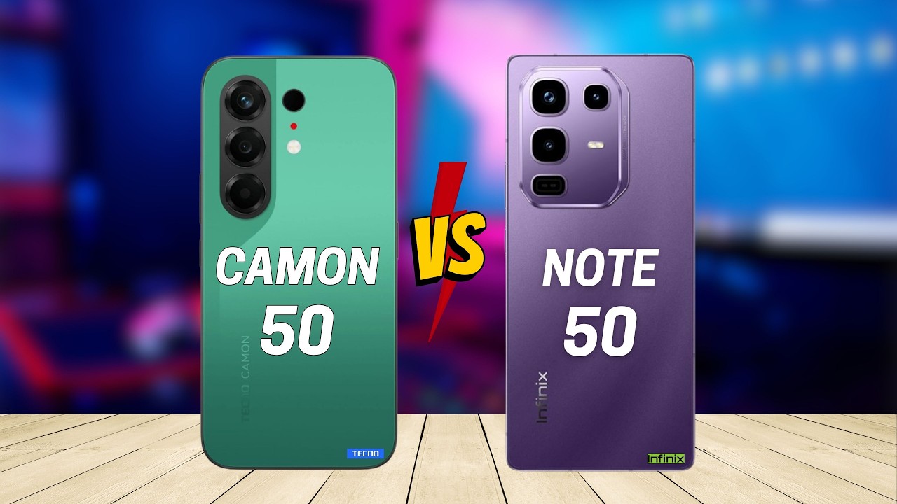 Tecno Camon 50 4G vs Infinix Note 50