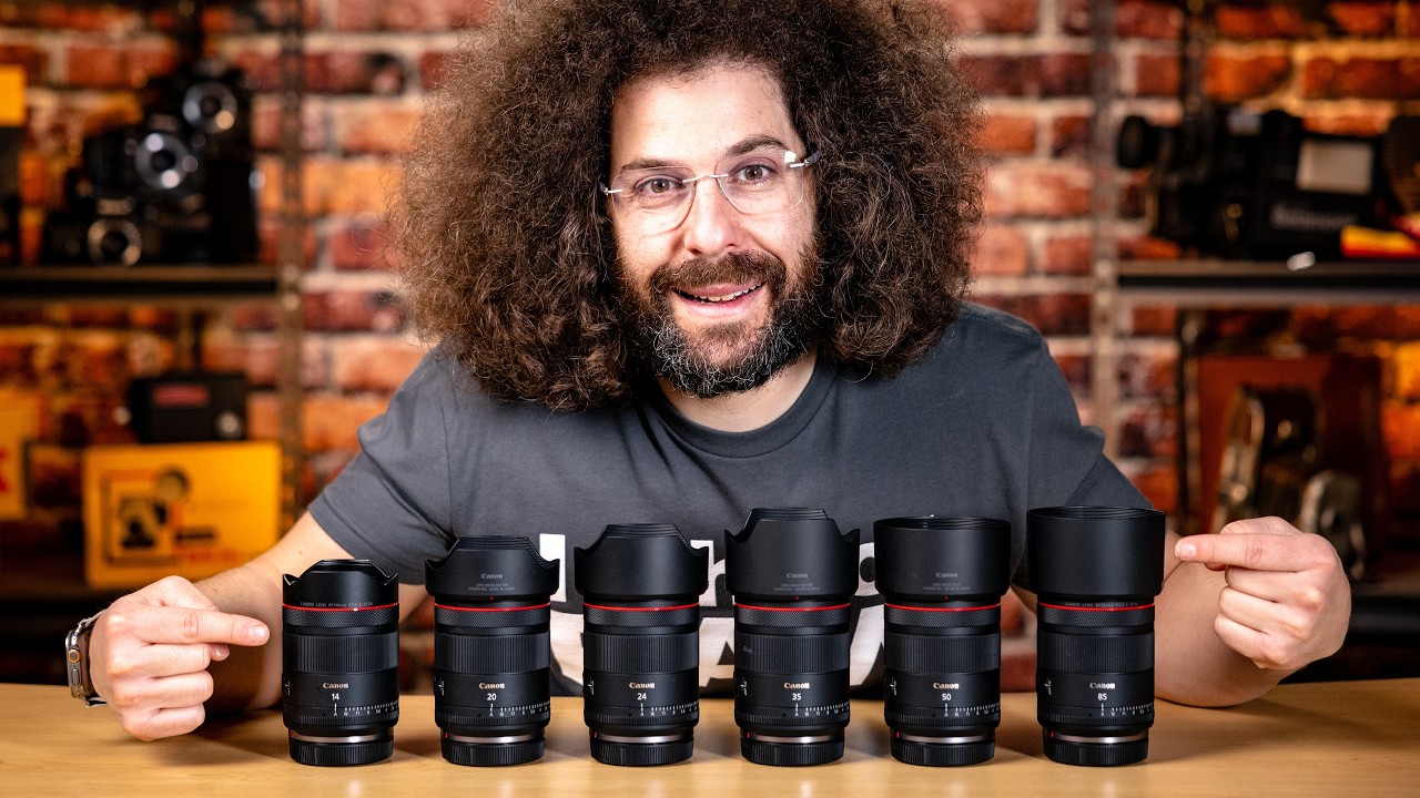 The ULTIMATE Canon RF 1.4 Prime Lens Lineup: Which is BEST for YOU? (VCM Comparison)