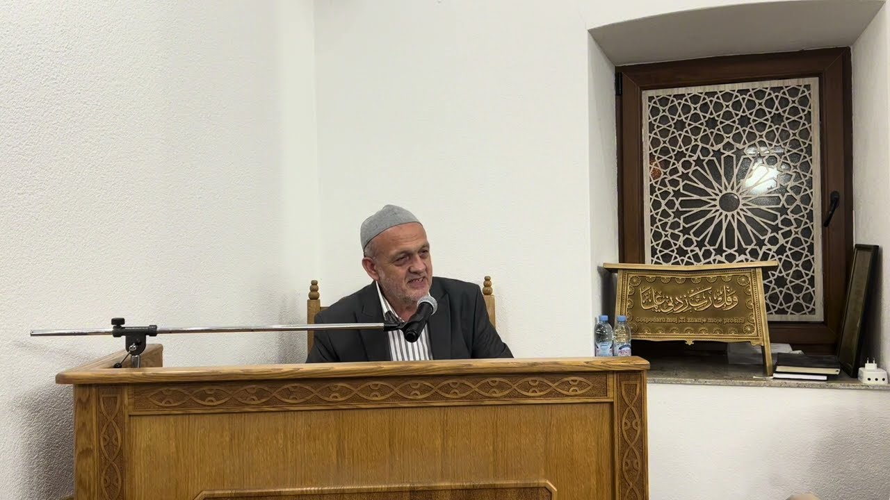 prof. Salih ef. Haušić |DRUŽENJE S PREDAVAČIMA| |DIBEKHANA DŽAMIJA TEŠANJ| 27.09.2024.