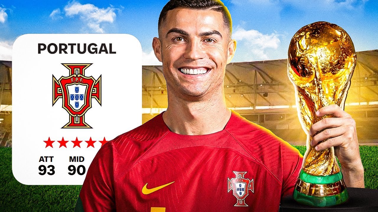 Simulé el Último Mundial de Cristiano Ronaldo