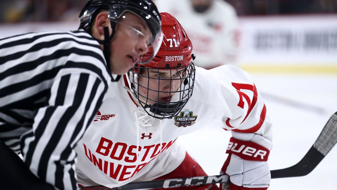 Macklin Celebrini highlights from 2024 Frozen Four run