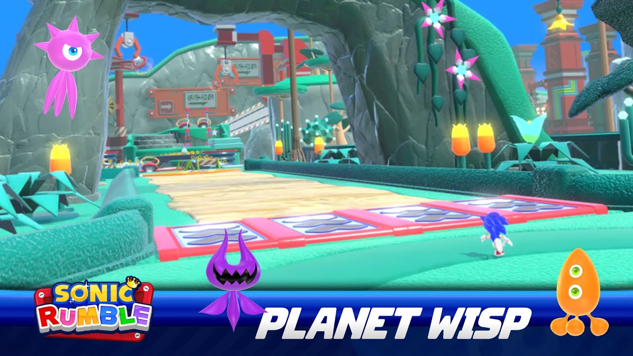 Planet Wisp in Sonic Rumble! (3 NEW Stages)