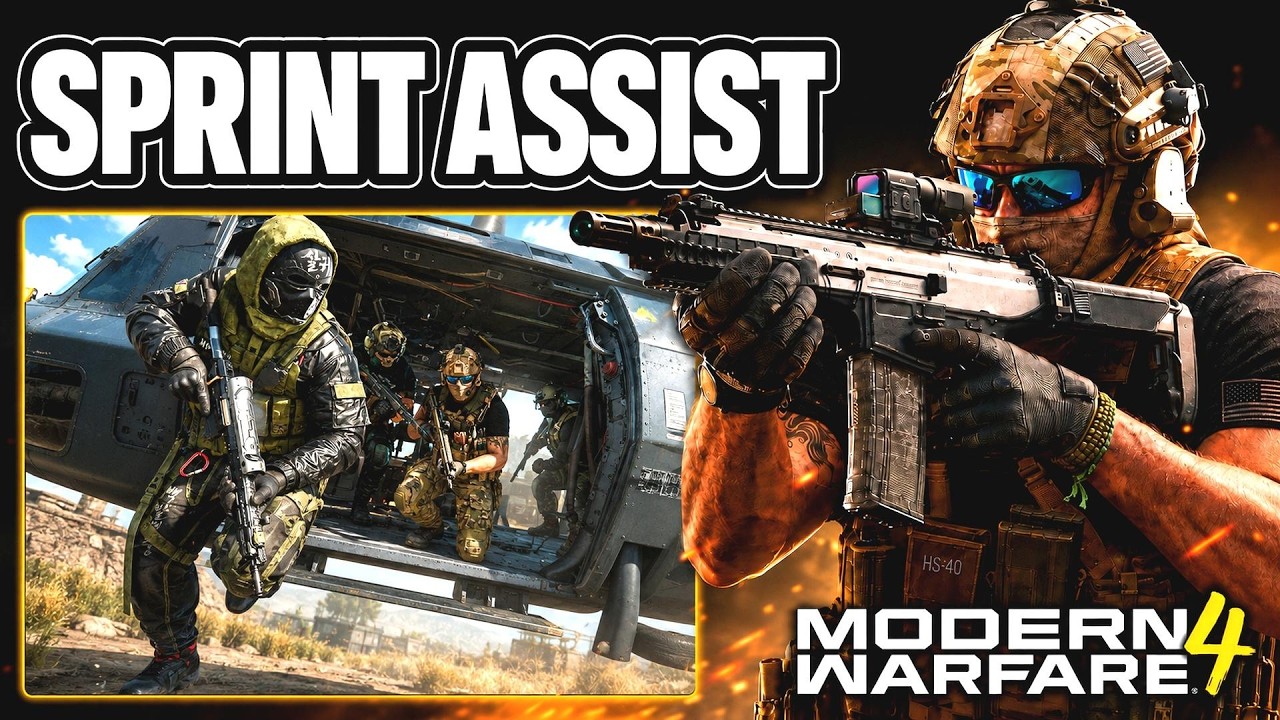 How To Turn On Sprint Assist In Modern Warfare 4 - Full Guide