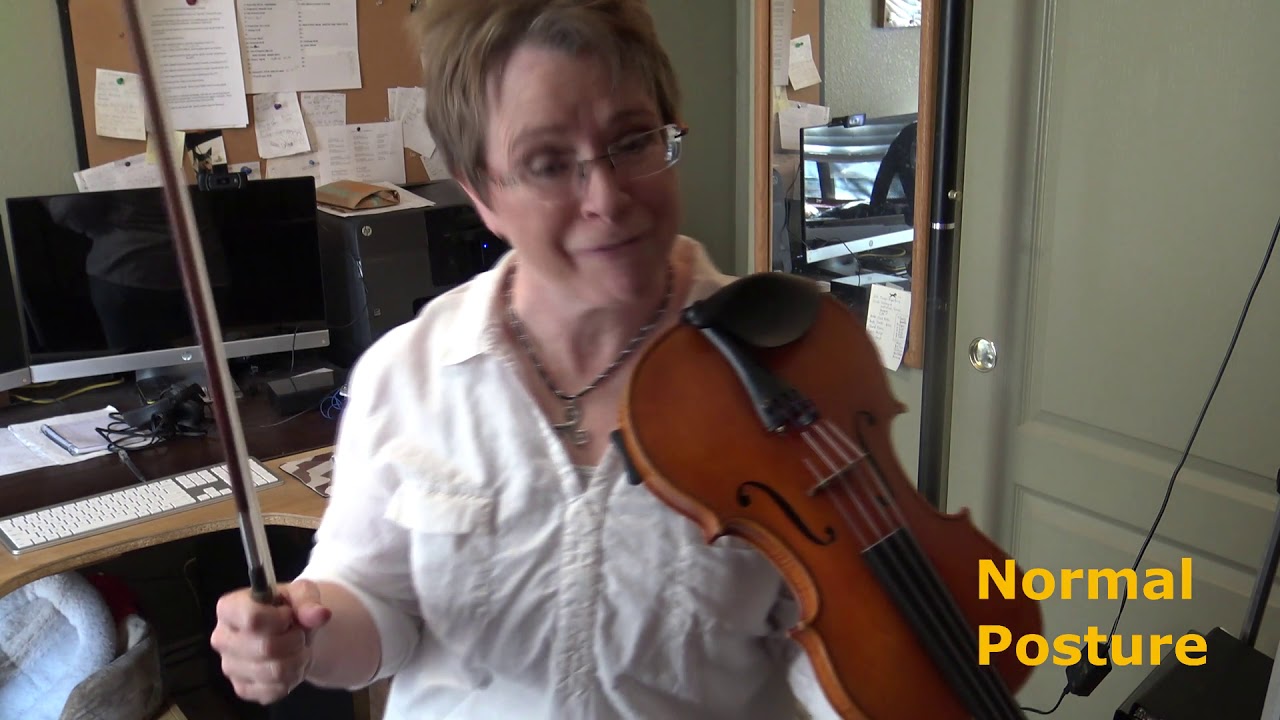 Adaptive Posture for Short Violinists (G string)
