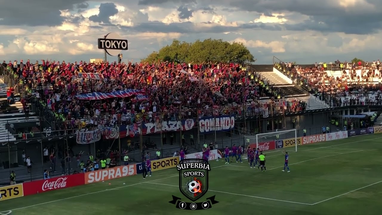 PELÍCULA COMPLETA - LA FIESTA DEL SUPERCLÁSICO  OLIMPIA 2 - 2 CERRO PORTEÑO - DESDE LA TRIBUNA-
