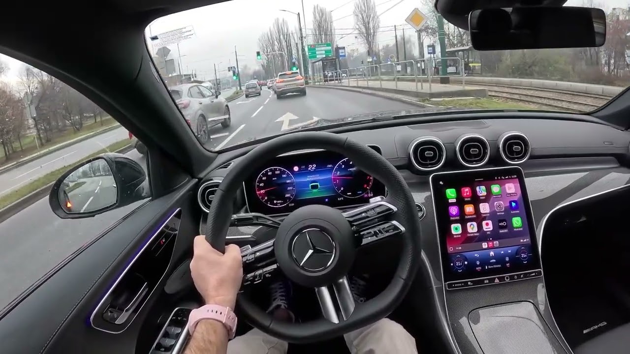 NEW Mercedes-Benz C 180 2026 (W206) | POV Test Drive