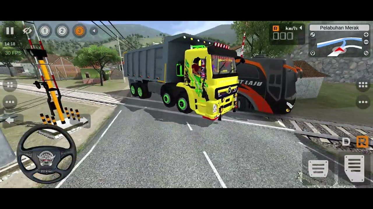 Tipper Truck Driving Off-road Stone 🪨 Transport : Off-road Transport Truck Driving  Realistic