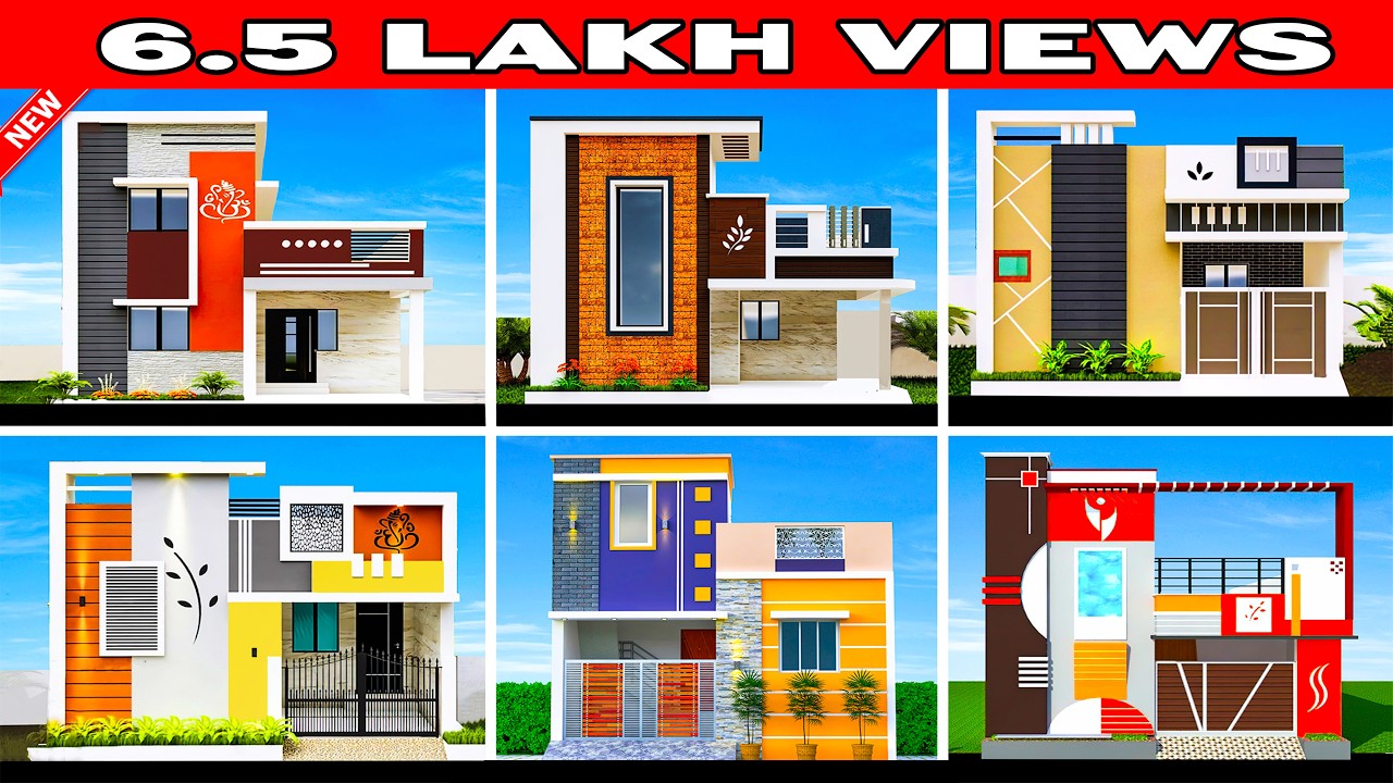 ✨Wonderful 25+ Front House Elevation Designs For Small House | Single Floor House Elevation Designs