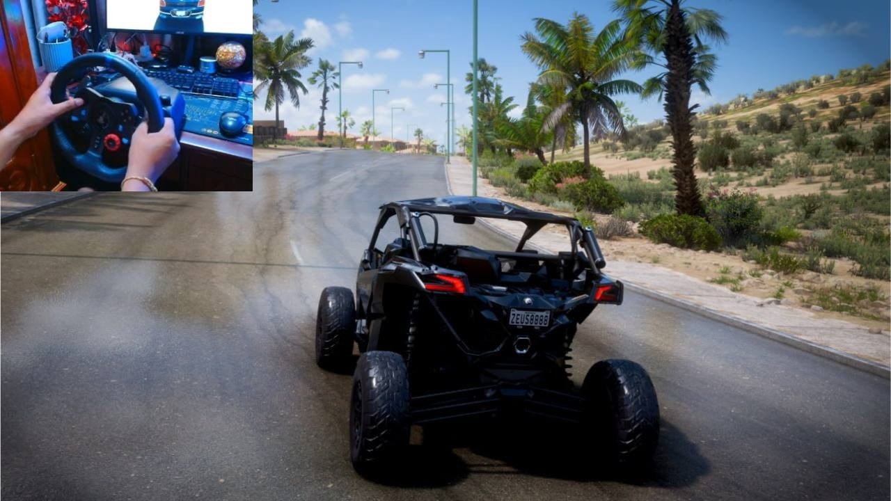 Cam AN Car Goes Full Speed in Forza Horizon 5