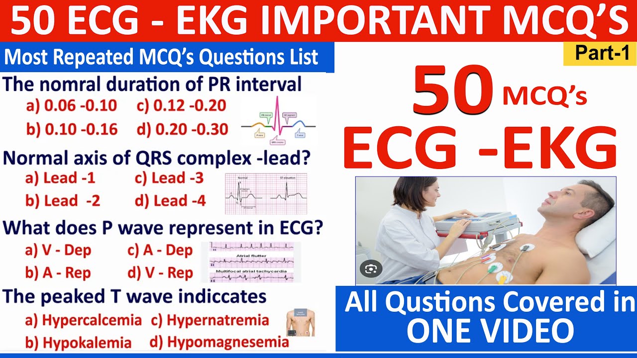 ECG Quiz Test Your Knowledge! 🧠💡 | ECG QUIZ | EKG Test | ECG quizzes and answers #ekg #medicalquiz