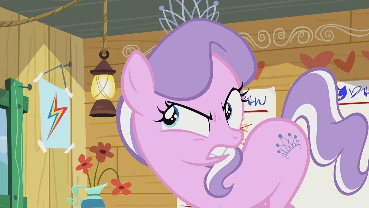 Diamond Tiara - Yeah, 'cause I have my cutie mark! That's already on my flank!