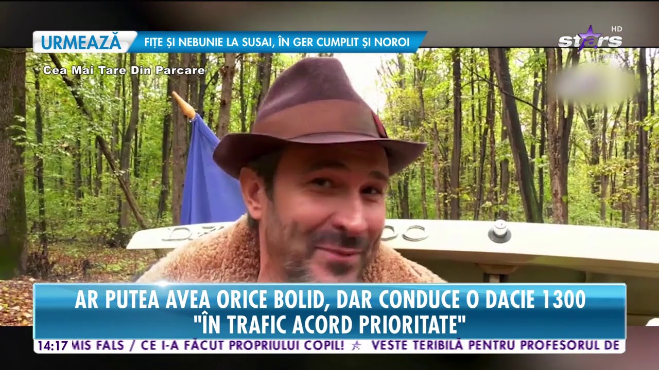 Cum și-a tunat chef Nicolai Tand mașina veche de 30 de ani, o Dacia 1300