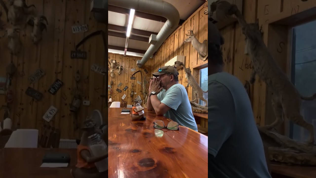 Orientation of the three day hog hunt